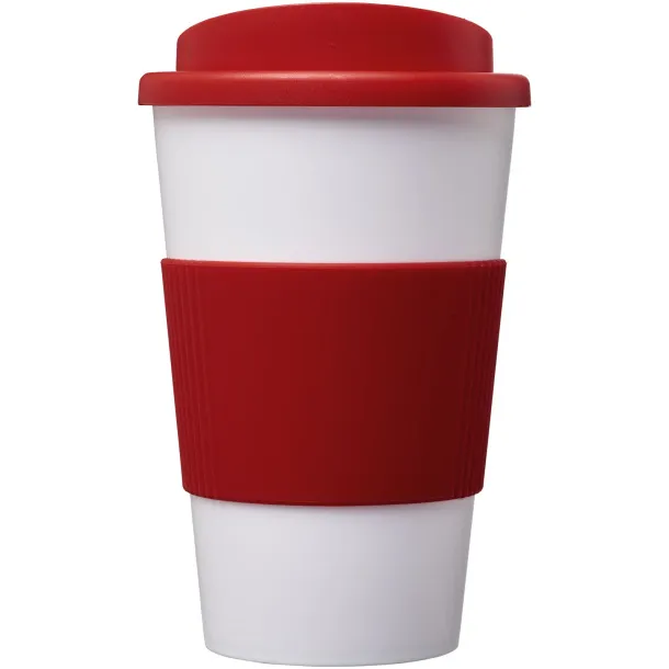 Americano® 350 ml insulated tumbler with grip Red White