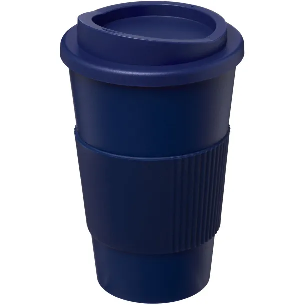 Americano® 350 ml insulated tumbler with grip Dark blue