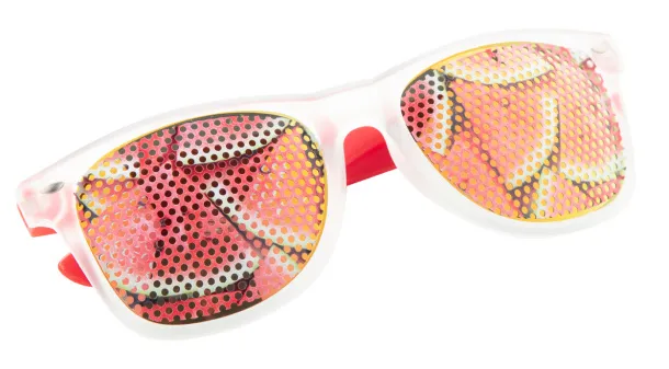 Harvey sunglasses Red frosted white