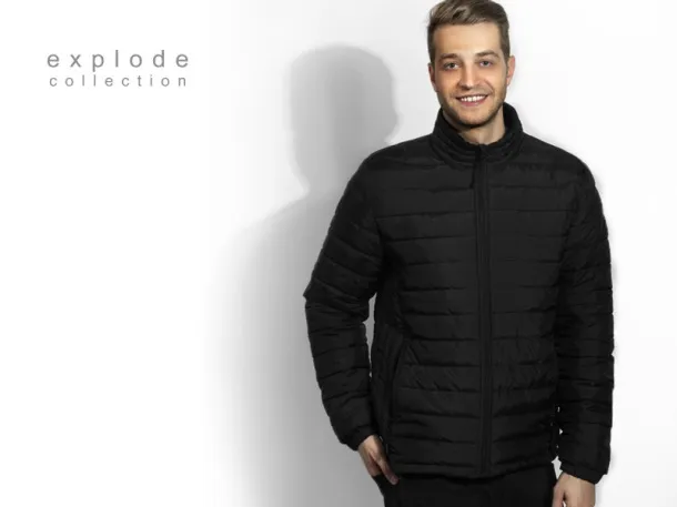 CLOUD MEN lightweight padded jacket - EXPLODE Black