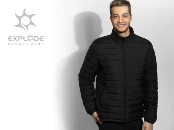 CLOUD MEN lightweight padded jacket - EXPLODE Black