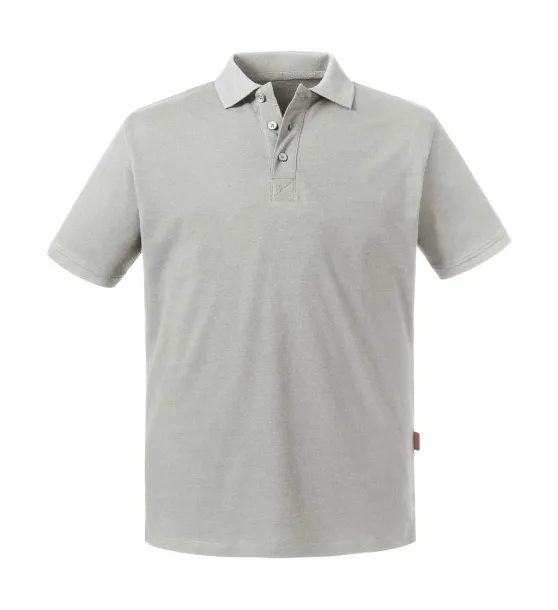  Men's Pure Organic Polo - Russell Pure Organic Stone