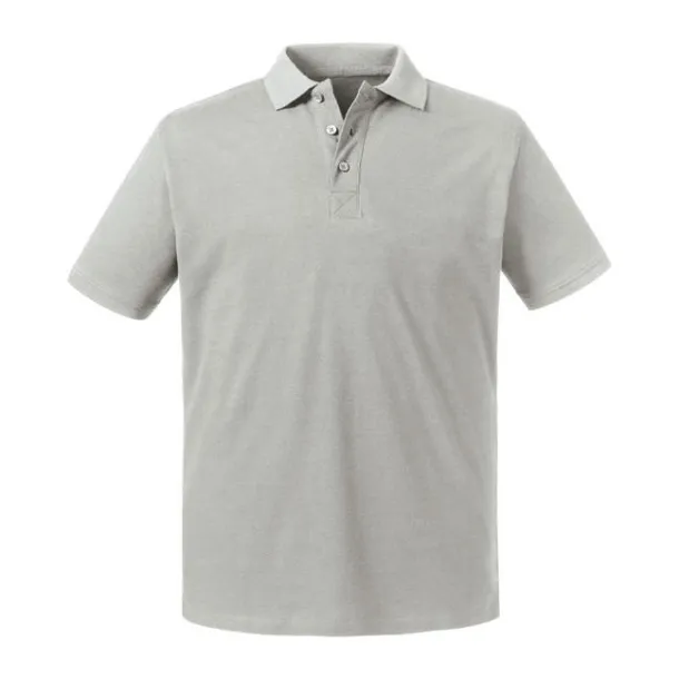  Men's Pure Organic Polo - Russell Pure Organic Stone