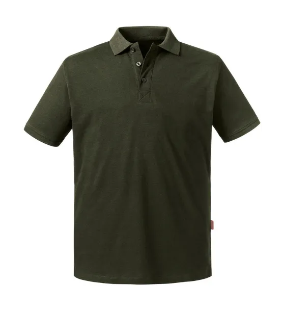  Muška polo majica od organskog pamuka, 215 g/m² - Russell Pure Organic Dark Olive