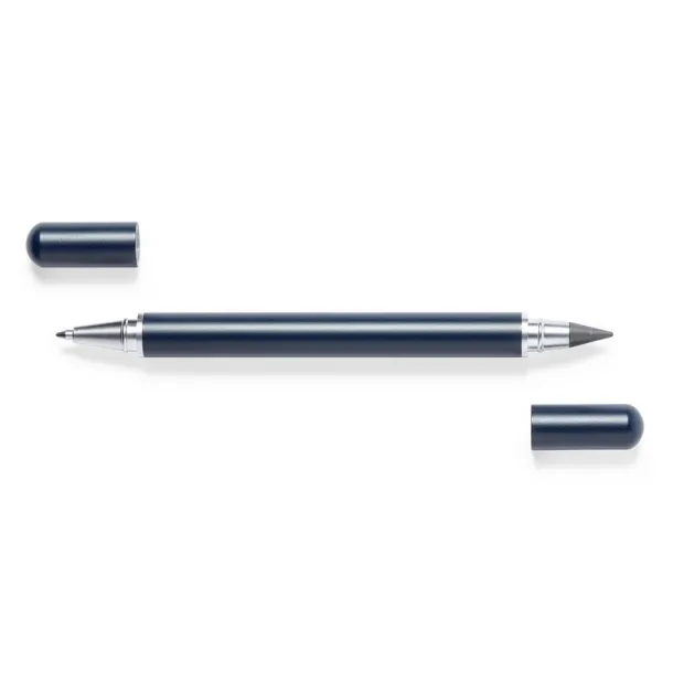  Ball pen 2 in 1, pencil navy blue