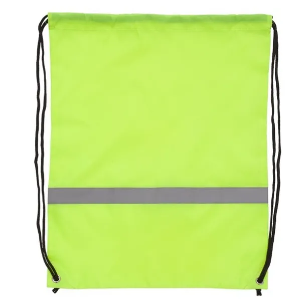 PROMO REFLECT retractable backpack with reflective strap Yellow