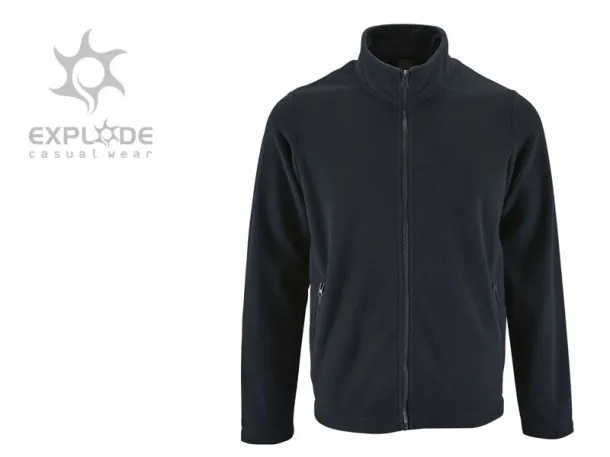 GLECHER polar fleece sweatshirt - EXPLODE Blue