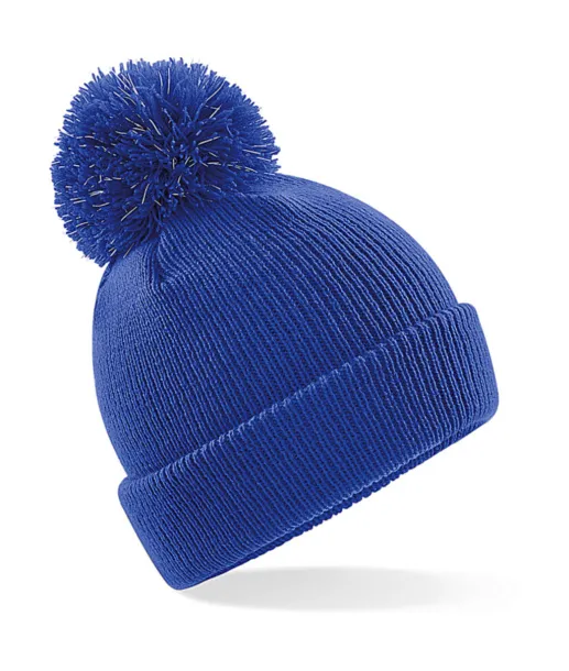  Junior Reflective Bobble Beanie - Bullet Bright Royal