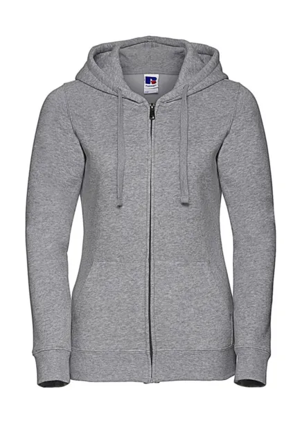  Ženski hoodie s patentnim zatvaračem - Russell  Light Oxford