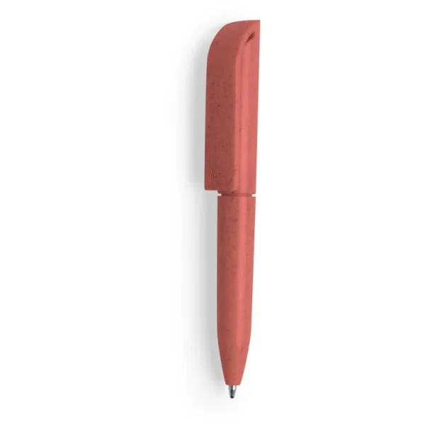  Mini wheat straw ball pen red