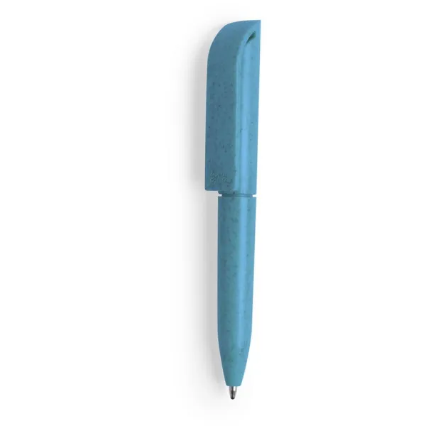  Mini wheat straw ball pen blue