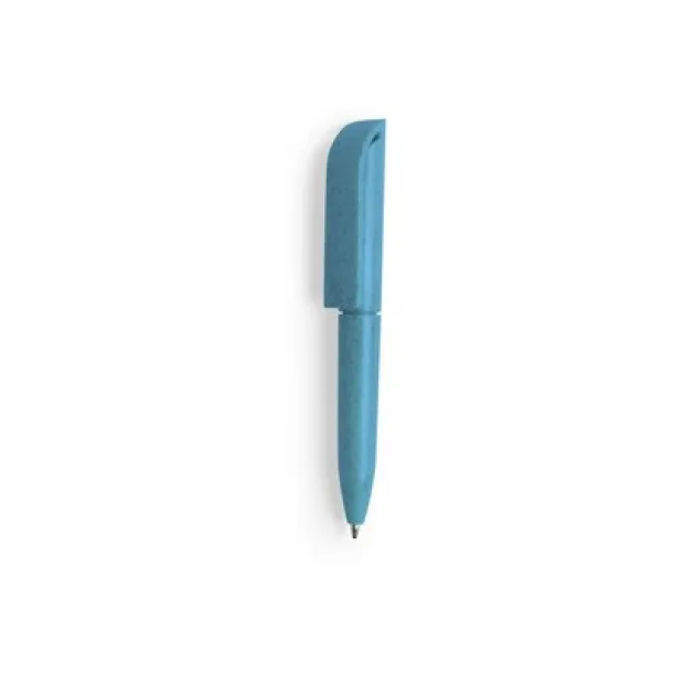  Mini wheat straw ball pen blue