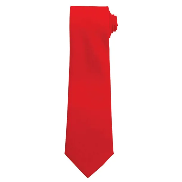  PLAIN WORK TIE - Premier Red