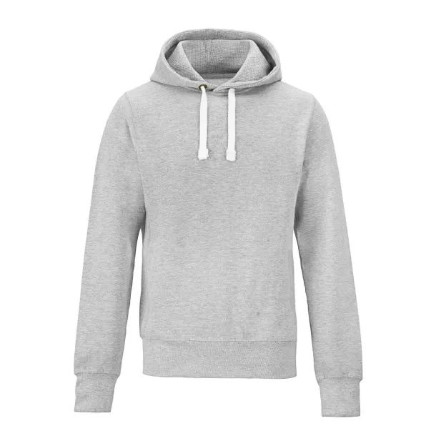  CHUNKY HOODIE - Just Hoods Heather Grey