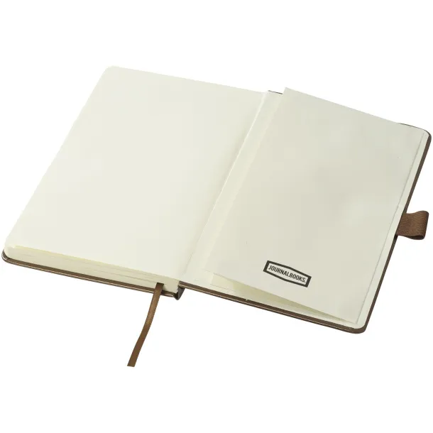 Vignette A5 hard cover notebook - JournalBooks Brown