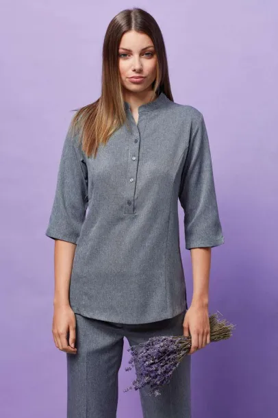  VERBENA BEAUTY & SPA TUNIC - Premier Blue Heather