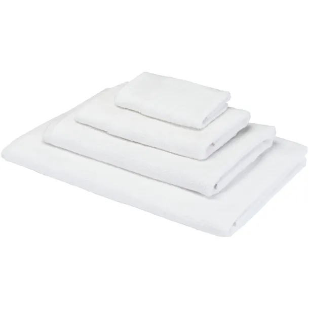 Chloe 550 g/m² cotton bath towel 30x50 cm - Seasons White