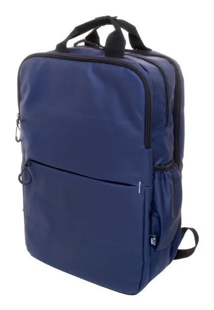 Stanford RPET ruksak, 16" Tamno plava