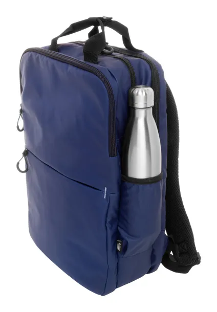 Stanford RPET ruksak, 16" Tamno plava