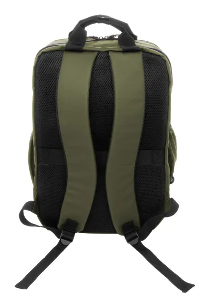 Stanford RPET ruksak, 16" Zelena
