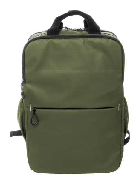 Stanford RPET ruksak, 16" Zelena