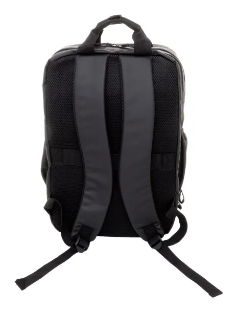Stanford RPET ruksak, 16" Crna