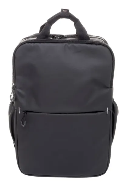 Stanford RPET ruksak, 16" Crna