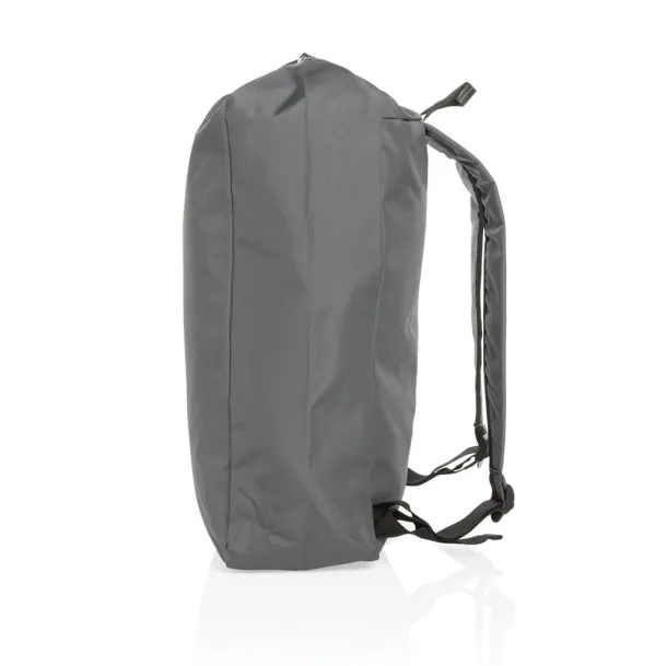  Impact AWARE™ RPET lightweight rolltop backpack - XD Collection Anthracite 