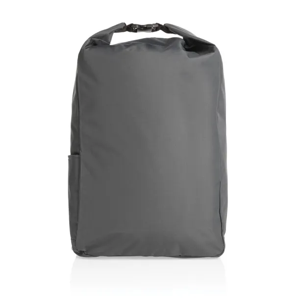  Impact AWARE™ RPET lightweight rolltop backpack - XD Collection Anthracite 