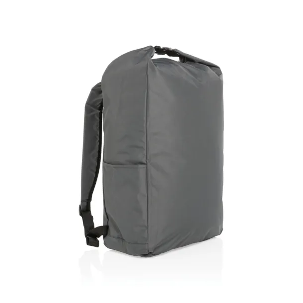  Impact AWARE™ RPET lightweight rolltop backpack - XD Collection Anthracite 