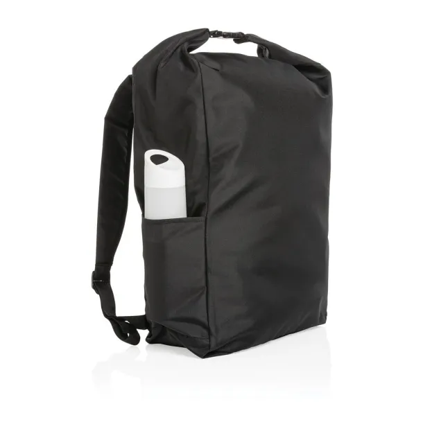  Impact AWARE™ RPET lightweight rolltop backpack - XD Collection Black 