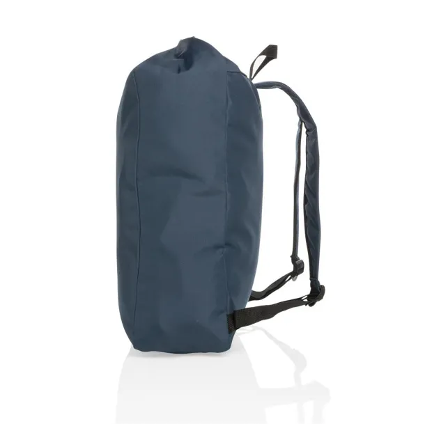  Impact AWARE™ RPET lightweight rolltop backpack - XD Collection Navy Blue 