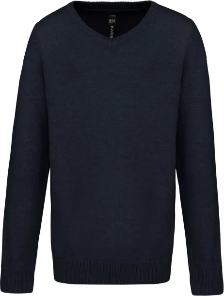  KIDS' V-NECK JUMPER - Kariban Navy