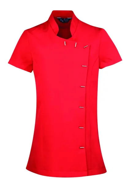 ‘ORCHID’ BEAUTY AND SPA TUNIC - Premier Strawberry Red