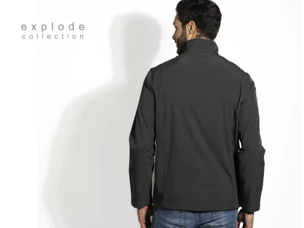 SKIPPER softshell jacket - EXPLODE Dark gray