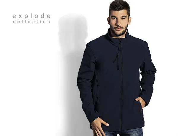 SKIPPER softshell jacket - EXPLODE Blue