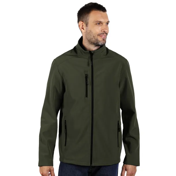 SKIPPER softshell jacket - EXPLODE Olive green