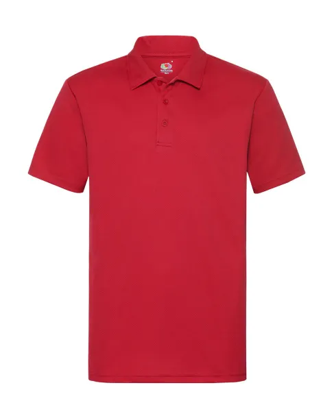  Sportska polo majica - Fruit of the Loom Crvena