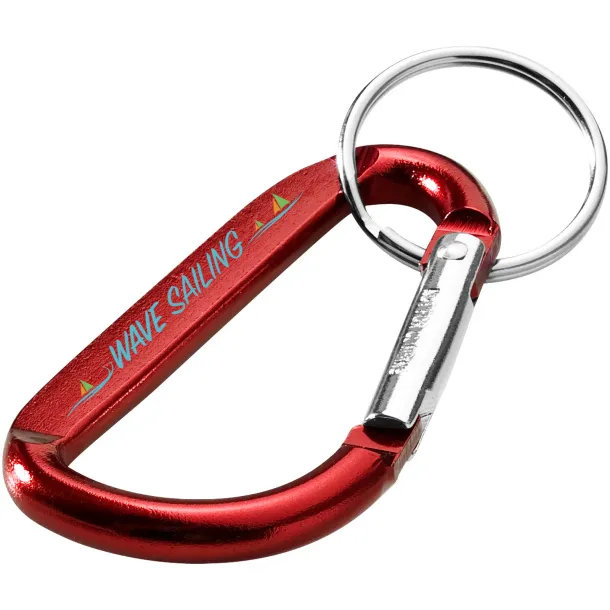 Timor carabiner keychain - Unbranded Red