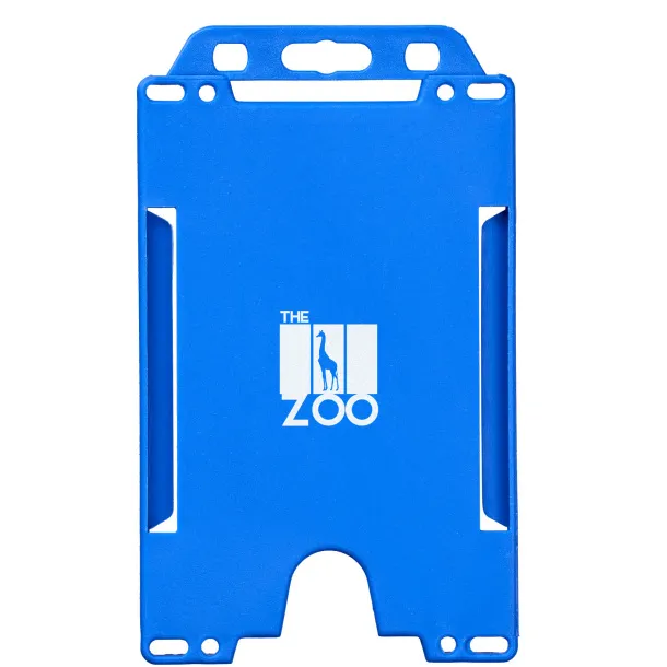 Pierre transparent badge holder Blue