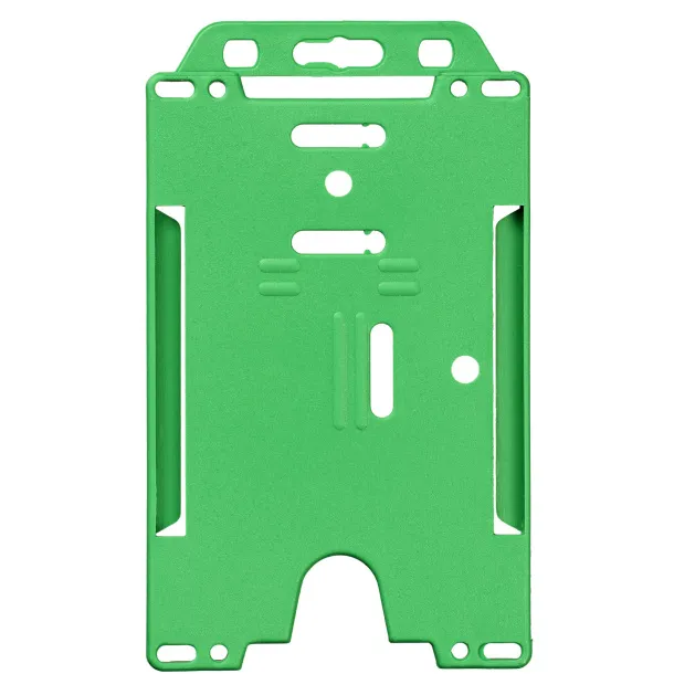 Pierre transparent badge holder Green
