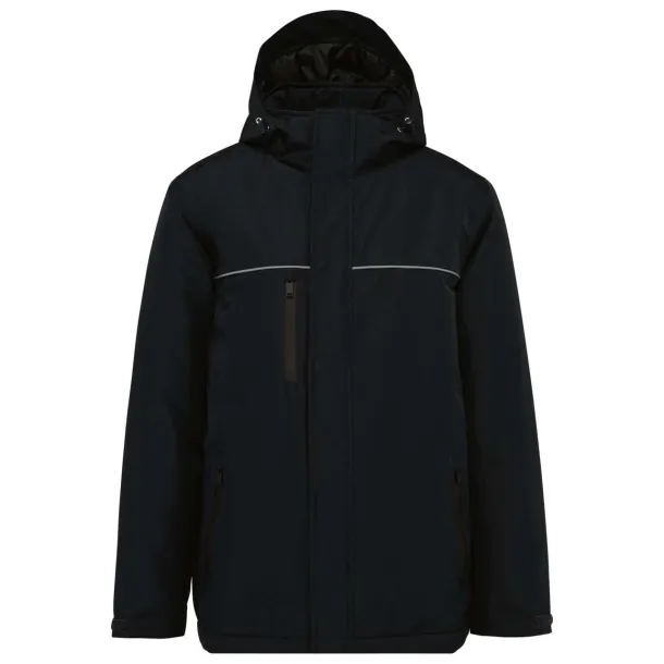  UNISEX HOODED PERFORMANCE PARKA - Designed To Work Black