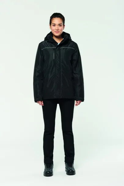  UNISEX HOODED PERFORMANCE PARKA - Designed To Work Black