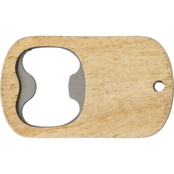  Wooden bottle opener brown