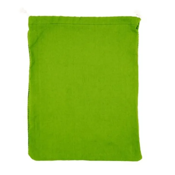 Kelly Cotton bag for fruits and vegetables, big size light green