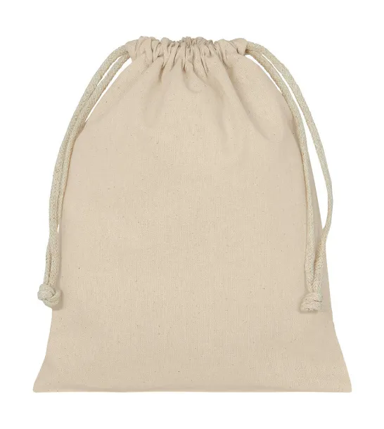  Vrećica s vezicama od organskog pamuka - 140 g/m² - SG Accessories - BAGS Prirodna