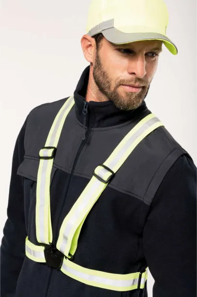  ADJUSTABLE REFLECTIVE BAND - Designed To Work Fluorescent Yellow