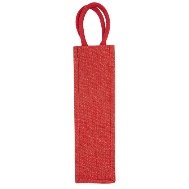 Jute bottle bag Crvena