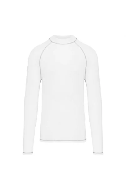  MEN'S TECHNICAL LONG-SLEEVED T-SHIRT WITH UV PROTECTION - Proact White