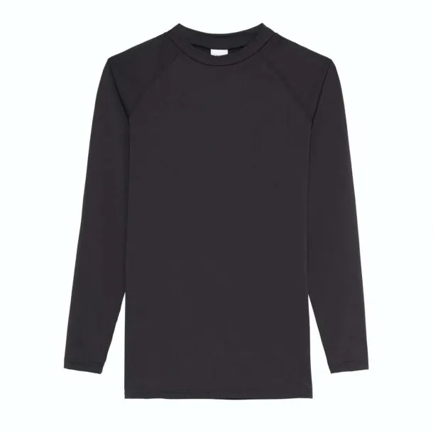  MEN'S COOL LONG SLEEVE BASE LAYER - Just Cool Black